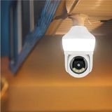 Tastech CMR26 Güvenlik Kamerası 360 Derece Dönebilen Wifi Ampül LED Işıklı Full Hd Smart Ip Kamera