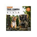 Tastech DL-05 Fotokapan Kamera 16MP Full Hd 1080P LCD Ekranlı Açık Takip Kamerası IP66 Su Geçirmez Yaban Hayatı Kamera Kızılötesi Gece Görüş Kamera Trail Camera DL-05-A04-FOTOKAPAN