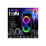 Tastech DR-8830 Bluetooth Speaker Kablosuz Mikrofonlu Taşınabilir Tekerlekli Valiz Tipi Şarjlı Hoparlör Büyük Boy Party Speaker Fm Radyolu Hafıza Kartı ve Usb Girişli Tws Özellikli Süper Bass Hoparlör