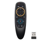 Tastech G10 2.4GHz Air Mouse Uzaktan Kumanda, Ses Kontrolü, TV Projektör Bilgisayar Akıllı TV ile Uyumlu, Siyah