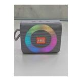 Tastech Go3 Pro Bluetooth Hoparlör Fm Radyo Sd Kart Usb Girişli Led Işıklı Şarjlı Speaker Gri GO3PRO