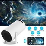 Tastech HY300 Wifi6 Projektör Android 11 4K 150 Ansı Bt 1280X720P Taşınabilir Ev Sinema Projeksiyon - 1BW-Beyaz