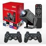 Tastech HY320MAX Android Projektör + Game Projector Ultra Hd 4K Ev Sinema Yansıtma Oyun Projeksiyon Cihazı - 1BW-Beyaz