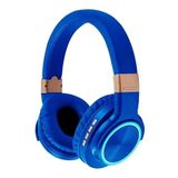 Tastech HZ-BT760 Bluetooth Kulaklık, Lacivert, FM Radyo, SD Kart ve Aux Girişli, Şarjlı Kulaküstü Kablosuz Kulaklık