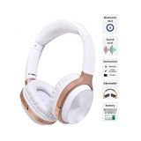 Tastech HZ-BT830 Bluetooth Kulaklık, Kulak Üstü, Kablosuz, FM Radyo, Hafıza Kartı ve Aux Girişli, Beyaz