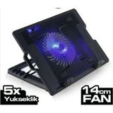 Tastech Laptop Soğutucu Altlık Cooling Pad Notebook Standı LED Işıklı PL9951