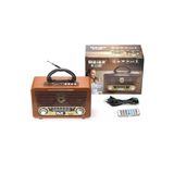 Tastech M-115BT Nostaljik Radyo Sd USB Aux Mp3 Çalar Bluetooth Hoparlör Ahşap Retro Radyo