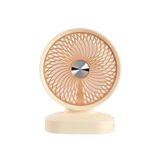 Tastech Masaüstü Şarjlı Fan 3 Kademeli Taşınabilir Vantilatör Serinletici Mini Klima Fan Kavuniçi ZB120A-B