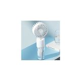 Tastech Mini Fan Şarjlı El Fanı Su Püskürtmeli Boyuna Asmalı Mini Klima Fan Vantilatör - Beyaz