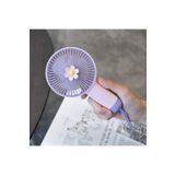 Tastech Mini Klima Şarjlı El Fanı Vantilatör Telefon Tutuculu Standli Mini Serinletici Fan Pembe TYC1A9F5AFD51E4007