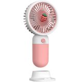 Tastech Mini Şarjlı El Fanı Telefon Standlı 3 Kademe Hız Type C Şarj Girişli 15W Meyve Tasarım Vantilatör BWFN-6-FAN