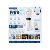 Tastech N15 Şarjlı El Fanı Dijital Göstergeli Parfümlü Serinletici Vantilatör 5 Kademe Hız Ayarlı Mini Klima Fan Boyunluk Askı İpli Katlanabilir Elde Masaüstü Boyun Askılı Kullanım Telefon Standı TYCFABF69600CF433BBB50604