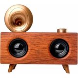 Tastech Nostaljik Ahşap Radyo Şarjlı Taşınabilir Bluetooth Hoparlör Sd Kart USB Girişli Retro Speaker
