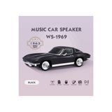 Tastech NOSTALJİK ARABA ŞEKLİNDE BLUETOOTH HOPARLÖR SD KART USB FM RADYOLU ŞARJLI LED IŞIKLI SPEAKER