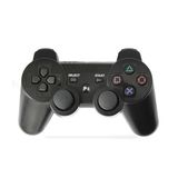 Tastech PS3 Titreşimli Kablosuz Oyun Kolu, Şarjlı Doubleshock Controller, Siyah