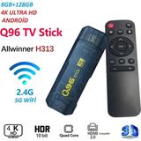 Tastech Q96 TV STİCK 4k Ultra Hd Android Tv Box Tv Stick Ram:8gb Rom:128gb Android 11 Media Player