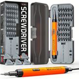 Tastech TK-S001 Mini Şarjlı Tornavida Seti 600MAH Type-C, 28 Parça Manyetik Hassas Uçlu Profesyonel Set
