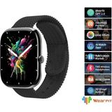 Tastech Yeni Akıllı Saat HK10 Pro Max+ 46MM Amoled Bluetooth Çağrı Nfc Akıllı Kol Saati Saat Watch - Siyah
