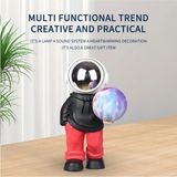 Tastech YM-121 Astronot Bluetooth Hoparlör Taşınabilir Hıfı Çok Işlevli Mini Ses Aygıtı Futbol Versiyon - Kırmızı