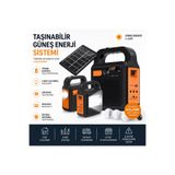Tastech YSF-200 Bluetooth Hoparlör Güneş Enerjili Kamp Lambası Fm Radyolu Müzik Mp3 Çalar Powerbank Özellikli Taşınabilir Solar Panel Sistemi
