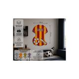 Taşteks Kişiye Özel İsimli Futbol Forması MDF Çocuk Odası Duvar Dekoru / Süsü