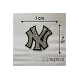 Taşteks TAŞLI Ütülenebilen veya Sticker Olarak Kullanılabilen New York Logosu