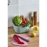 Tasty+5 Prç. Çok Amaçlı Karıştırma Kabı+Süzgeç+Kesme Tahtası Hazırlık Seti