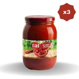 Tat Acı Biber Salçası 1450 gr (Cam) - (3 Adet) - 1,45 kg