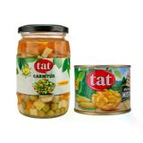 Tat Cam Garnitür & Tat Mısır Tat Cam Garnitür & Tat Mısır 2 Adet