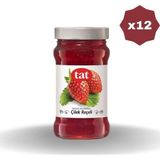 Tat Çilek Reçeli 380 Gr - (12 Adet)