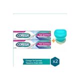 Tat Içermez Diş Protez Yapıştırıcı Krem 40 gr X 2 Adet Protez Diş Saklama Kutusu