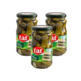 Tat Kornişon Turşusu, Cam Kavanoz, 350 gr, 3'lü Paket