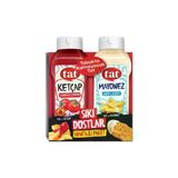 Tat Sıkı Dostlar Avantajlı Paket 650 g Ketçap + 560 g Mayonez