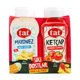 Tat Sıkı Dostlar Ketçap 390g, Mayonez 345g Tat Sıkı Dostlar Ketçap 390g, Mayonez 345g 2 Adet
