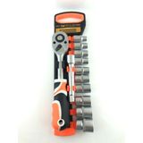 Tat Tools Tat 12 Parça Lokma Seti Cırcır Set Kaliteli Lokma Takımı Anahtar Seti Anahtar Takımı