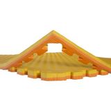 Tatami Minderi 1 Adet 100X100 26MM çift taraflı renk - Sarı - Turuncu