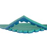 tatami minderi 100x100 26mm kalınlık (mavi-su yeşili)