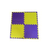TATAMİ MİNDERİ 20MM(KALINLIK) 50X50 ÇİFT YÖNLÜ KULLANIM (sarı-mor)
