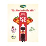 Tatarası Şeftali Aromalı Soğuk Çay 1 Lt. | Helal Belgeli Ice Tea | %100 Şeker Pancarından