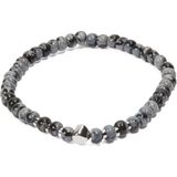 Tateossian Nepal Nugget Siyah Obsidyen Erkek Bileklik - Standart