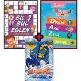 Tatil Eğlencesi 2. Sınıf - Bil 2 Bul Eğlen + 2.Sınıf Dikkat Ve Zeka Oyunları + Kum Boyama Seti