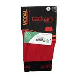 Tatkan Erkek Modal Penye Boxer - 3 Adet - Kırmızı - S