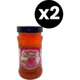 Tatlan 2'li Set Gül Reçeli Cam Kavanoz 380 gr