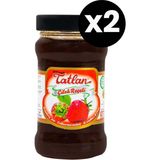 Tatlan 2'li Set Helva Çilek Reçeli Cam 380GR - 380 gr