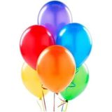 Tatlı Günler KARIŞIK RENK 30 ADET METALİK BALON BÜYÜK BOY 30 CM