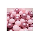 TATLI GÜNLER Krom Pembe Ve Makaron (pastel) Pembe Renk 15 Li Balon