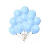 Tatlı Günler MAKARON MAVİ 20 ADET MAT BALON BÜYÜK BOY 30 CM
