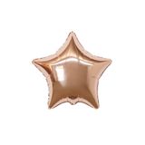 TATLI GÜNLER Rose Gold Renk Yıldız Folyo Balon 45 Cm 18 inç Helyuma Uyumlu Star Parti Doğum Günü Konsept Balonu