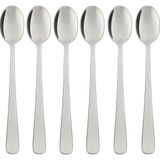 Tatlı Kaşığı, Paslanmaz Çelik, 17 Cm, 6 Adet - Gümüş