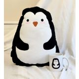 Tatlı Penguen Tasarımlı Kupa Ve Yastık Set